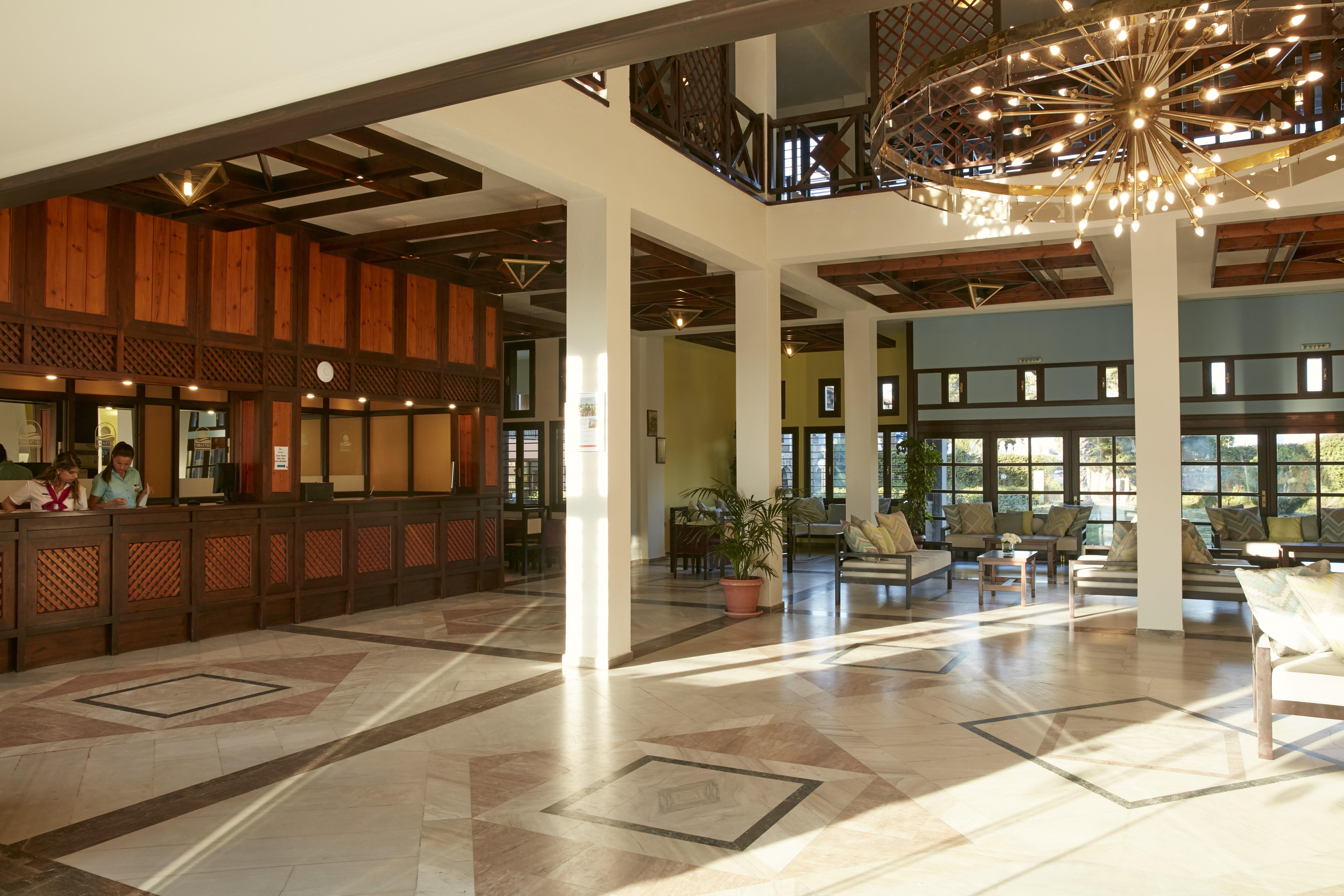 Simantro Resort Sani  Exterior photo Lobby