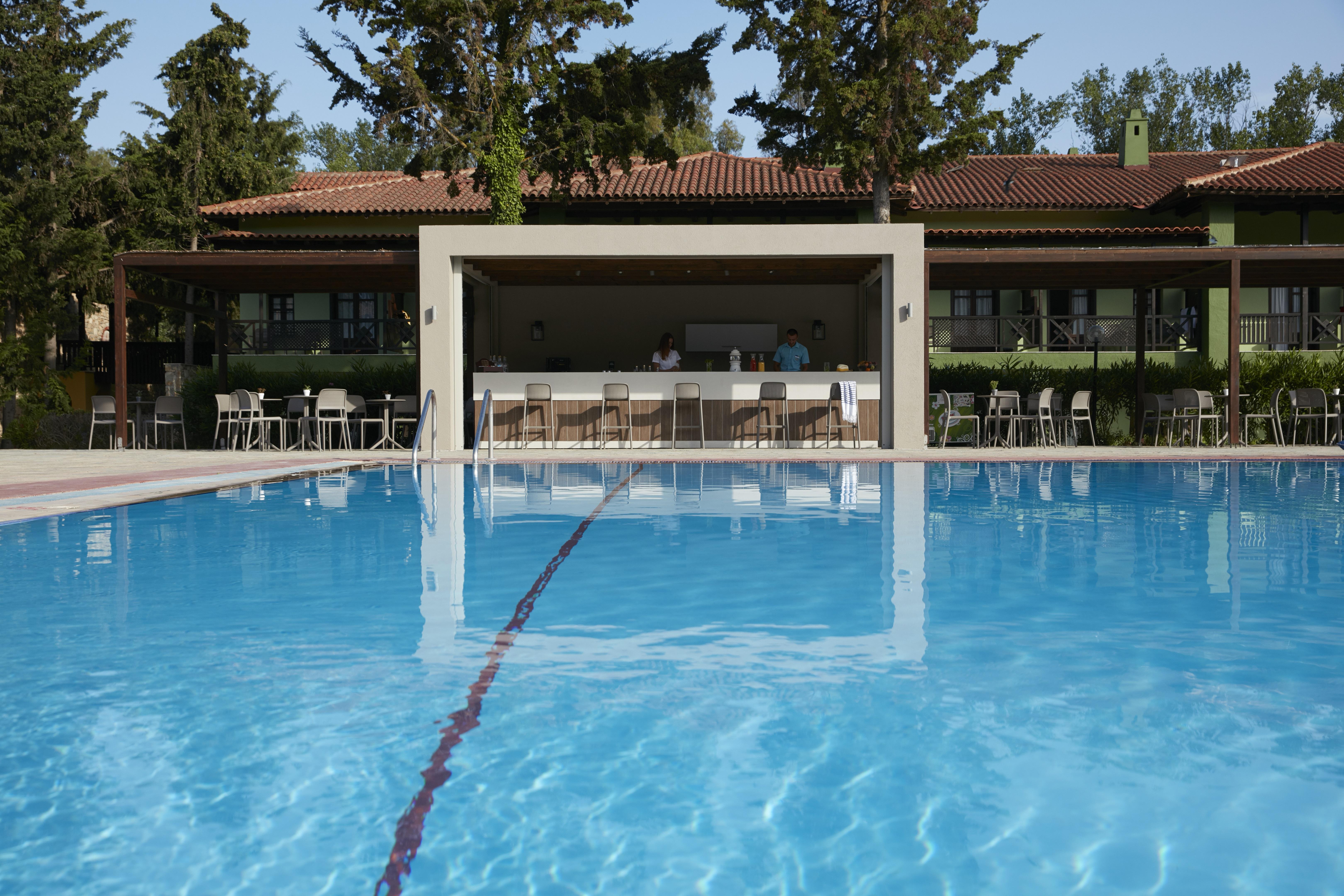 Simantro Resort Sani  Exterior photo Swimming pool at the Athens Olympic Centre