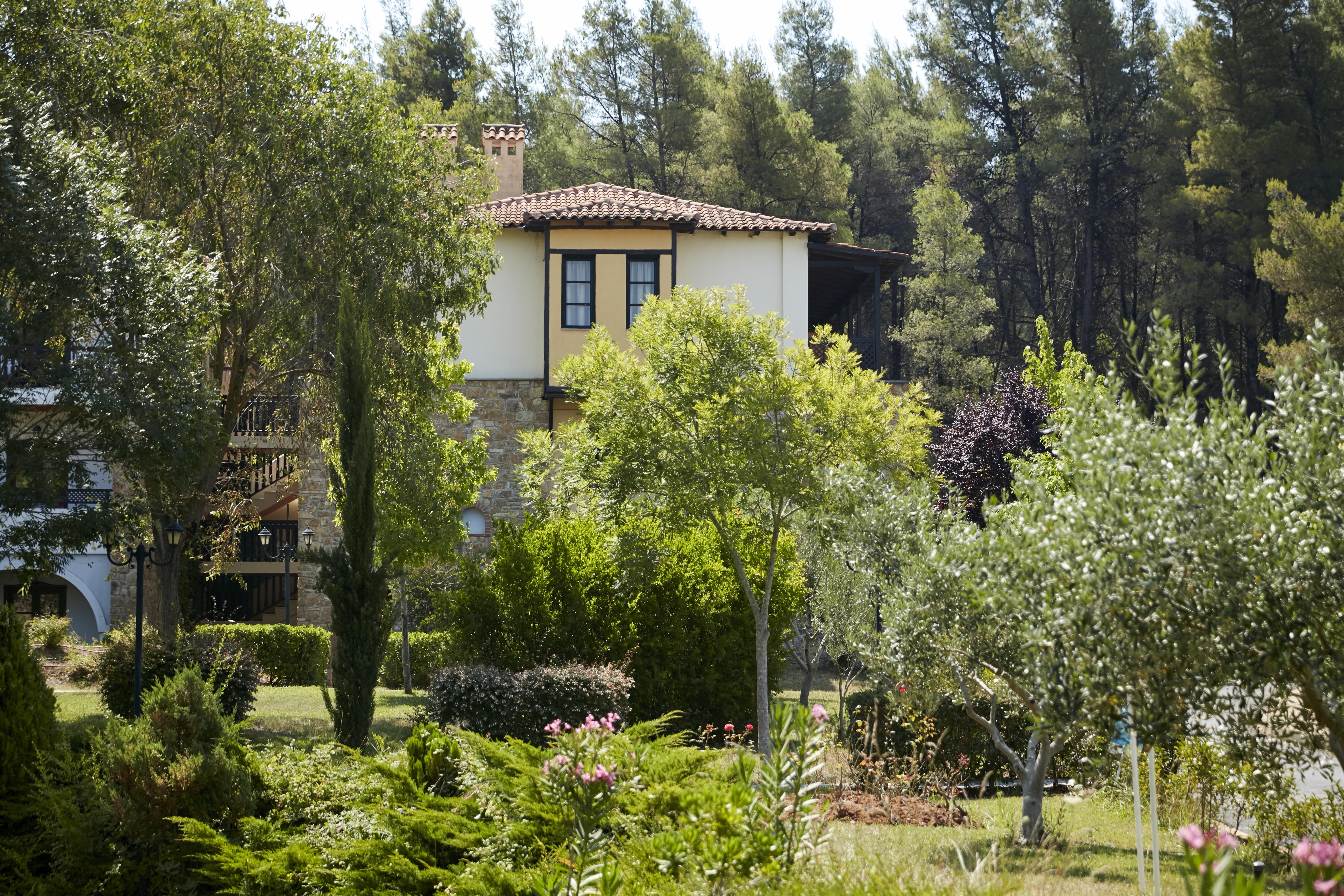 Simantro Resort Sani  Exterior photo The house of the poet in the village of Agia Varvara, Arcadia