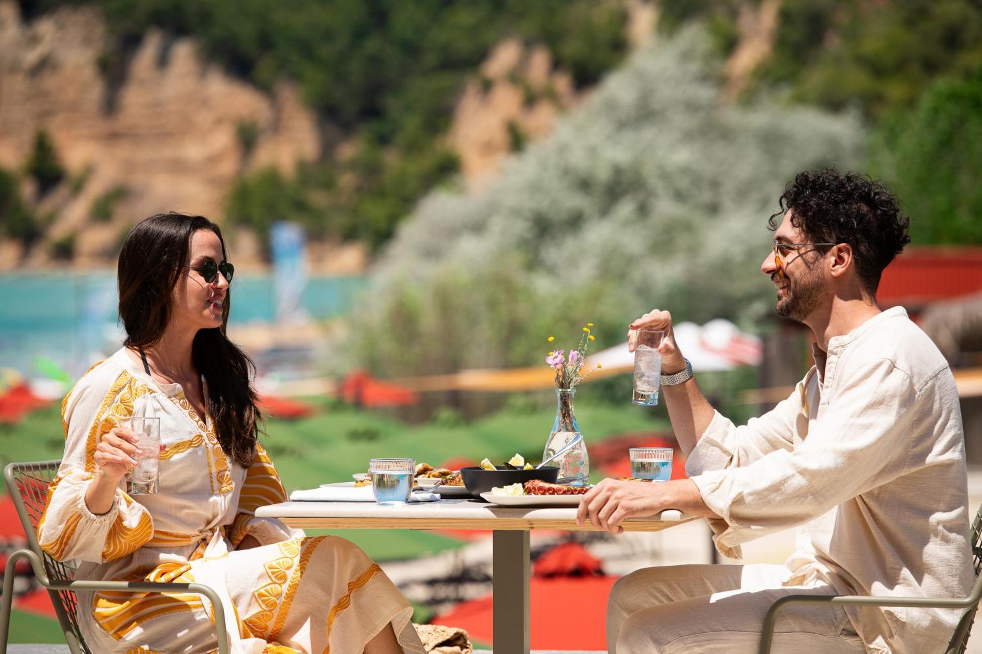 Simantro Resort Sani  Exterior photo A scene from the film